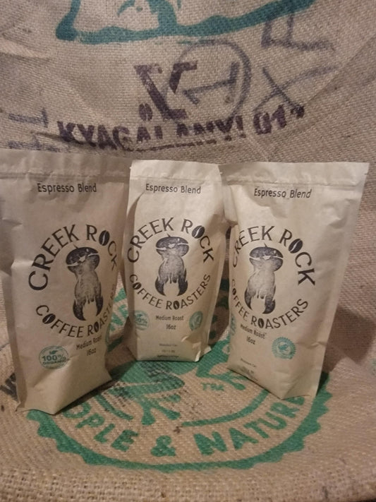 Espresso, Organic and Rainforest Alliance Certified Coffee, SHIPPING INCLUDED in PRICE